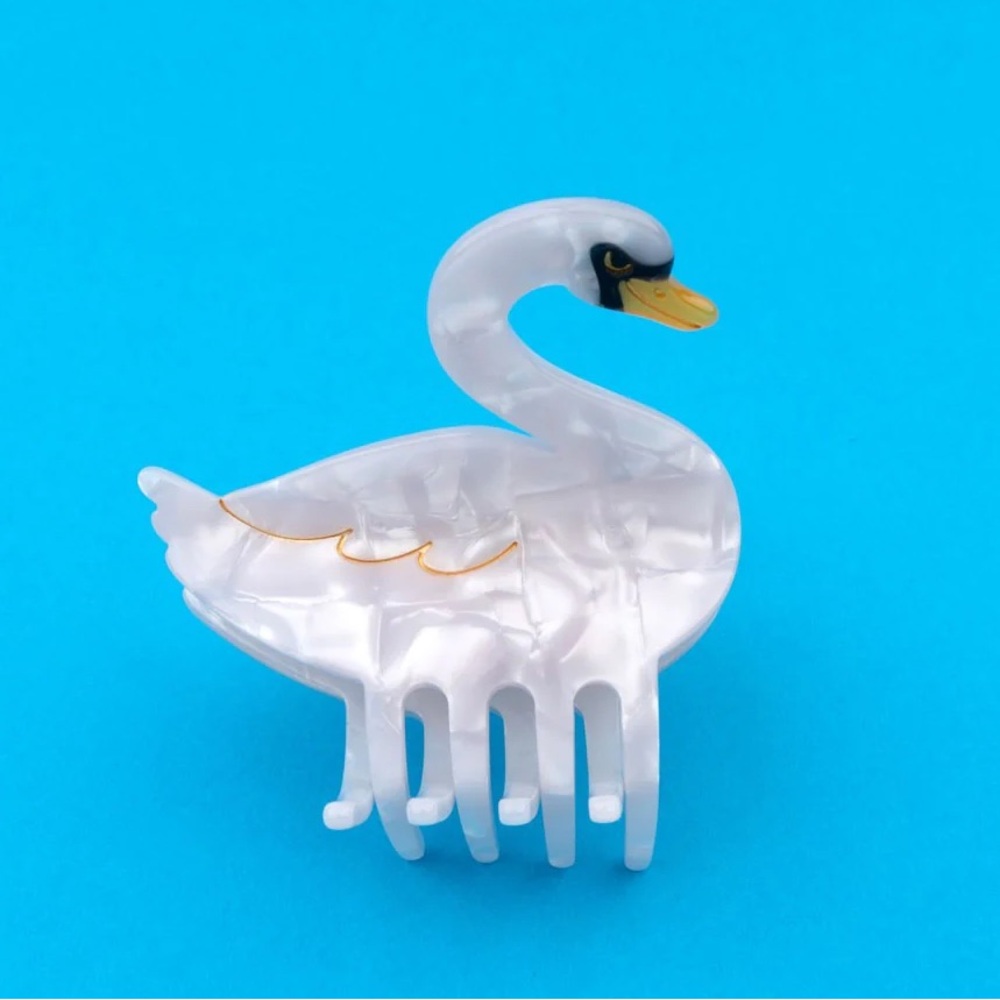 Coucou Suzette Swan Hair Claw Clip